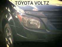 Реснички на фары для Toyota Voltz ZZE137 2002-2004