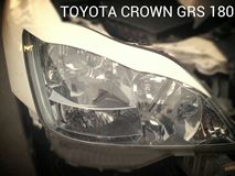 Реснички на фары для Toyota Crown GRS180 2003-2008