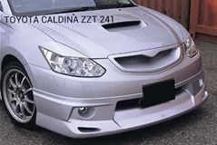 Реснички на фары для Toyota Caldina ZZT241 простая оптика 2002-2004 дорестайлинг