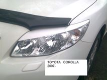 Реснички на фары для Toyota Corolla E150 2006- 2010