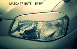 Реснички на фары для Mazda Tribute 2000-2006 (EP)