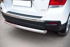 Защита заднего бампера D76(дуга) для Toyota Highlander 2010-2013