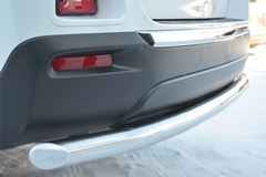 Защита заднего бампера D63 (секции) для Toyota Highlander 2010-2013
