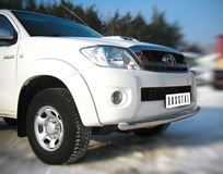 Защита переднего бампера D63 (дуга) для Toyota Hilux 2009-2014