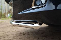 Защита переднего бампера D42 (секции) для Toyota Venza 2013-