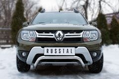 Защита переднего бампера D63 (волна) для Renault Duster 2015-