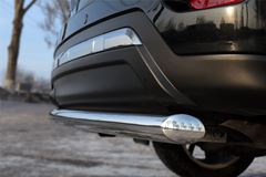 Защита заднего бампера D63 (дуга) для Nissan Pathfinder 2014-
