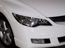 Накладки на фары (реснички) для Honda Civic 4D VIII 2006-2012