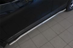 Пороги труба D63 (вариант 3) для Nissan X-Trail 2015-