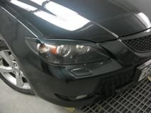Накладки на фары (реснички) для Mazda 3 sedan 2004-2008