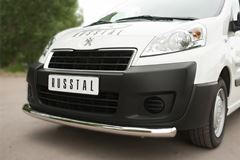 Защита переднего бампера D63 (секции) для Peugeot Expert 2007-