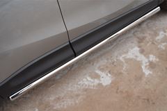Защита порогов D63 (вариант 3) для Mazda CX-5 2011-