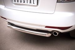 Защита заднего бампера D76 (дуга) для Mazda CX-7 2010-2013
