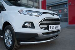 Защита переднего бампера D63 (дуга) для Ford Ecosport 2014-