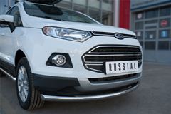 Защита переднего бампера D63 (дуга) для Ford Ecosport 2014-