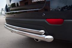 Защита заднего бампера D63/42 (дуга) для Chevrolet Captiva 2011-2013