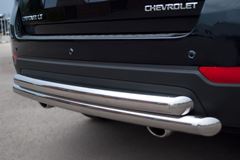 Защита заднего бампера D63/63 (дуга) для Chevrolet Captiva 2011-2013