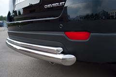 Защита заднего бампера D76/42 (дуга) для Chevrolet Captiva 2011-2013