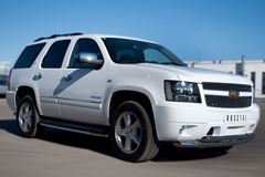 Защита переднего бампера D76/63 для Chevrolet Tahoe 2012-