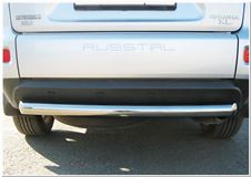 Защита заднего бампера D76 для Mitsubishi Outlander 2010-2011