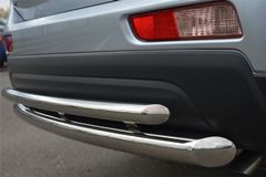 Защита заднего бампера D63/42 (дуга) для Mitsubishi Outlander 2012-2014