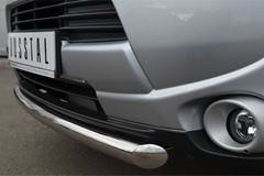 Защита переднего бампера D63(дуга) для Mitsubishi Outlander 2012-2014