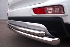 Защита заднего бампера D63 (дуга) D42 (дуга) для Mitsubishi Outlander 2014