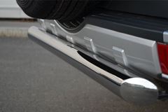 Защита заднего бампера D76 (дуга) для Mitsubishi Pajero 4 2012-2013