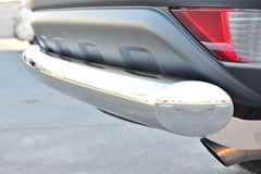 Защита заднего бампера D76 (дуга) для Mitsubishi Pajero Sport 2013-2015