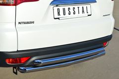 Защита заднего бампера D63 (дуга) D63 (дуга) для Mitsubishi Pajero Sport 2013-2015