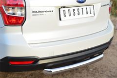Защита заднего бампера D76 (дуга) для Subaru Forester 2013-