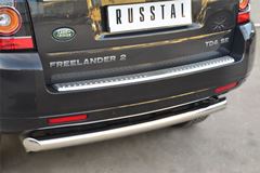 Защита заднего бампера D76 (дуга) для Land Rover Freelander 2 2012-