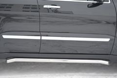 Пороги труба D63 (вариант 1) (секции) для Jeep Grand Cherokee 2012