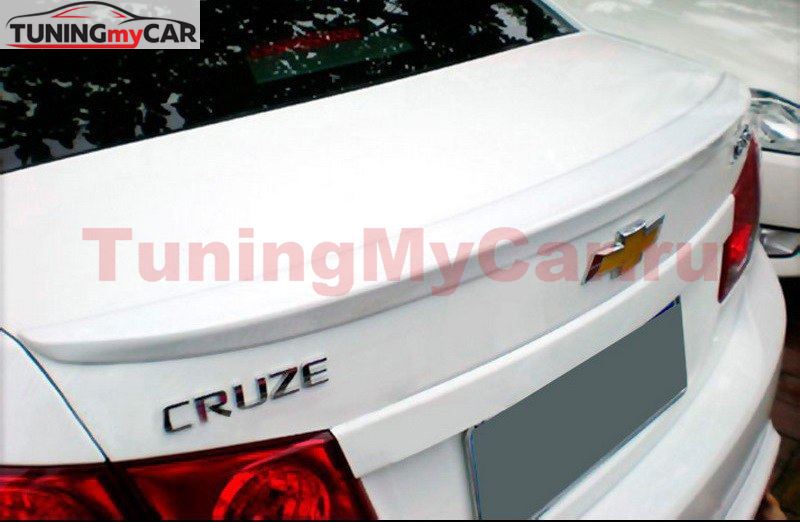 Спойлер лип на Chevrolet Cruze sedan