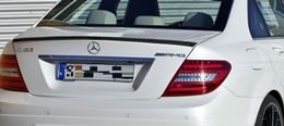 Спойлер для Mercedes W204 сабля (лезвие) AMG стиль