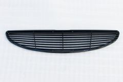 Решетка радиатора Hyundai Accent (полоски) Черный лак