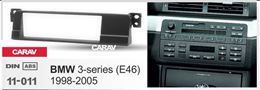 Переходная рамка для установки автомагнитолы CARAV 11-011: 1 DIN / 173 x 51 mm / BMW 3-Series (E46) 1998-2005