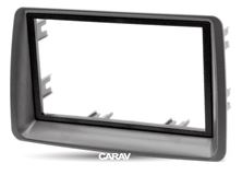 Переходная рамка для установки автомагнитолы CARAV 11-280: 2 DIN / 173 x 98 mm / 178 x 102 mm / FIAT Panda (169) 2003-2012