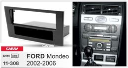 Переходная рамка для установки автомагнитолы CARAV 11-308: 1 DIN / 182 x 53 mm / FORD Mondeo 2002-2006