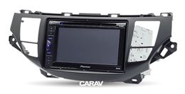 Переходная рамка для установки автомагнитолы CARAV 11-117: 2 DIN / 173 x 98 mm / 178 x 102 mm / HONDA Crosstour 2010-2012; Accord 2008-2012