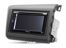Переходная рамка для установки автомагнитолы CARAV 11-261: 2 DIN / 173 x 98 mm / 178 x 102 mm / HONDA Civic 2011-2013