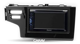 Переходная рамка для установки автомагнитолы CARAV 11-325: 2 DIN / 173 x 98 mm / 178 x 102 mm / HONDA Fit, Jazz 2013+