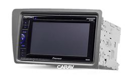 Переходная рамка для установки автомагнитолы CARAV 11-384: 2 DIN / 173 x 98 mm / 178 x 102 mm / HONDA Civic 2001-2006
