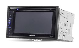 Переходная рамка для установки автомагнитолы CARAV 11-388: 2 DIN / 173 x 98 mm / HONDA Brio 2011-2015