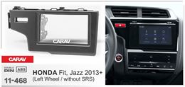 Переходная рамка для установки автомагнитолы CARAV 11-468: 2 DIN / 173 x 98 mm / 178 x 102 mm / HONDA Fit, Jazz 2013+