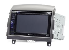 Переходная рамка для установки автомагнитолы CARAV 11-068: 2 DIN / 173 x 98 mm / HYUNDAI Sonata (NF), Sonica 2004-2008
