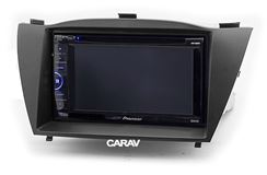 Переходная рамка для установки автомагнитолы CARAV 11-070: 2 DIN / 173 x 98 mm / 178 x 102 mm / HYUNDAI iX-35, Tucson iX 2010+