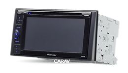 Переходная рамка для установки автомагнитолы CARAV 11-072: 2 DIN / 173 x 98 mm / KIA Cerato (LD) 2004-2008; Optima, Magentis 2005-2010