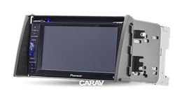 Переходная рамка для установки автомагнитолы CARAV 11-148: 2 DIN / 173 x 98 mm / KIA Soul 2008-2011