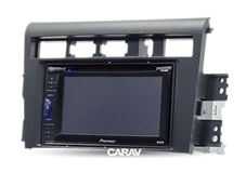 Переходная рамка для установки автомагнитолы CARAV 11-186: 2 DIN / 173 x 98 mm / 178 x 102 mm / KIA Oprius, Amanti 2006-2010